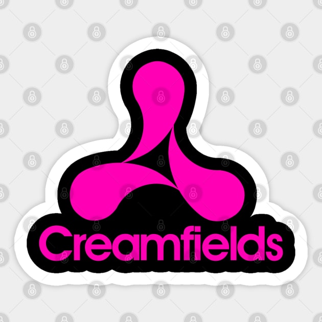 Creamfields - ibiza dance party 90s Sticker by BACK TO THE 90´S